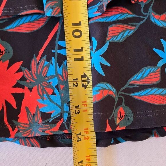 Dona Jo Womens Tropical Tennis Flirty Skort and Top Set Size Small - Picture 8 of 12